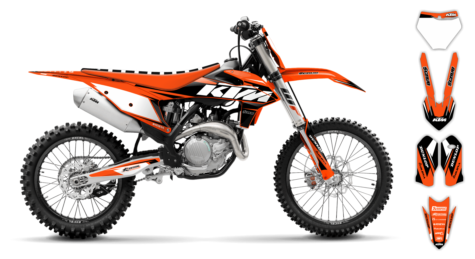 Graphics Kit - KTM - FREERIDE - 2012-2016 - K7 - ST