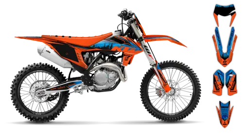 Graphics Kit - KTM - EXC EXC-F / XC-W XCF-W - 2020-2023 - K-SE1119 - ST