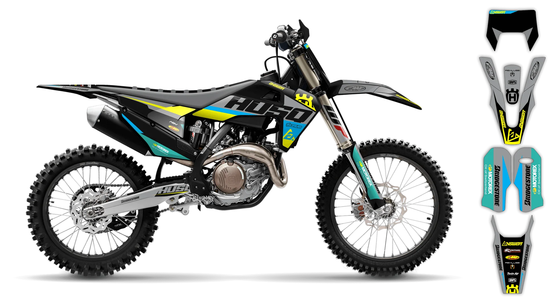 Graphics Kit - Husqvarna 14-> TE-FE Series - 2020-2023 - H-SE1060 - LE
