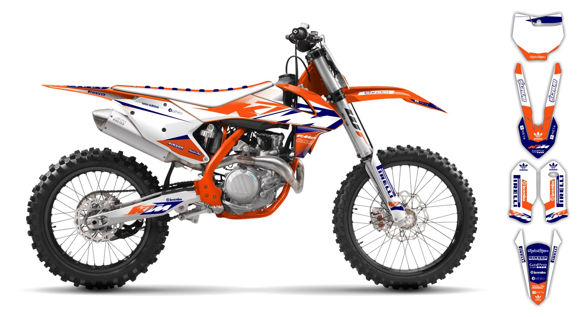 Graphics Kit - KTM - SX 50 - 2016-2023 - K15 - LE
