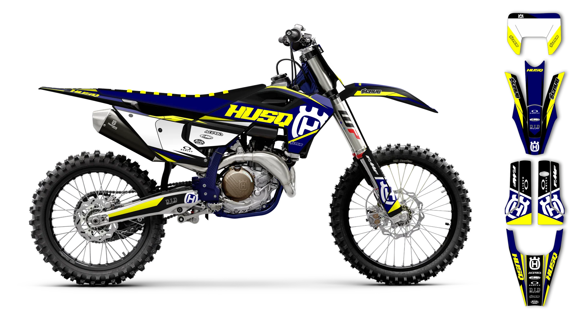 Graphics Kit - Husqvarna 14-> TE-FE Series - 2024 - H-SE1056 - R1
