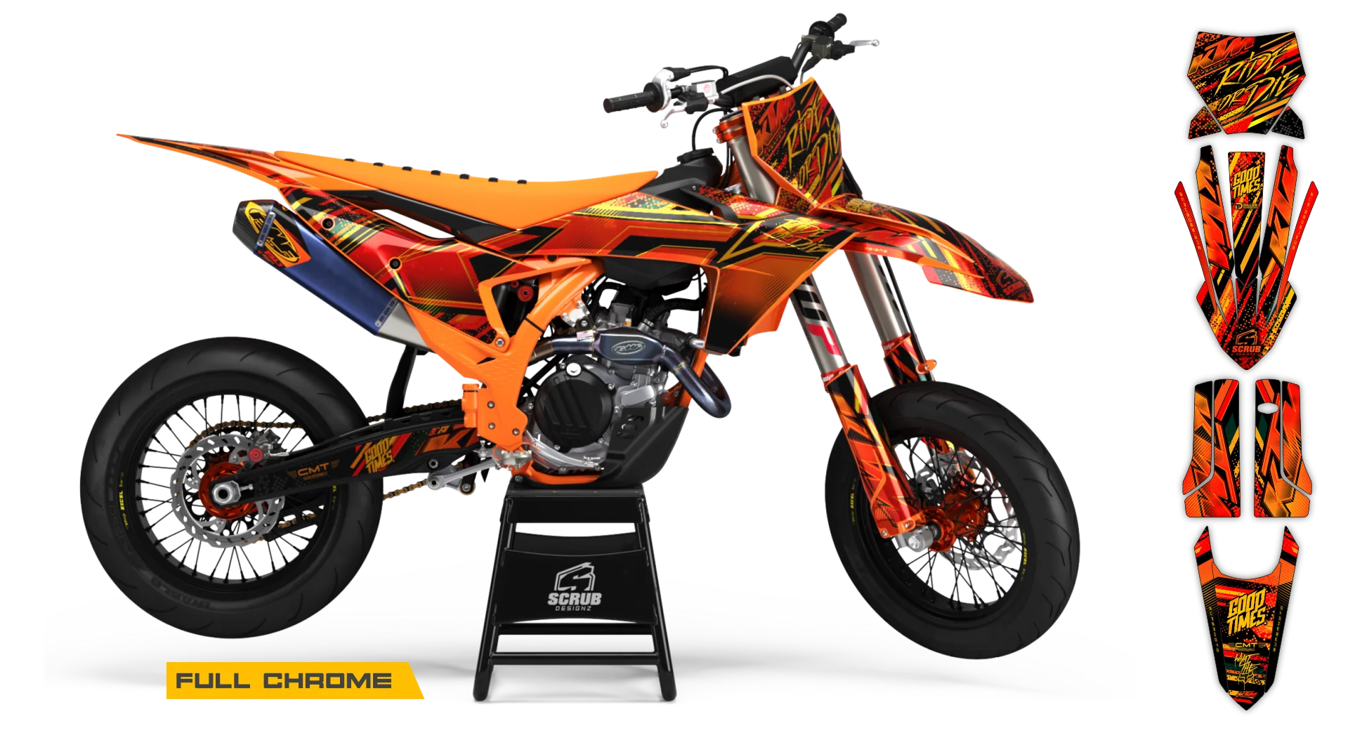 Graphics Kit - KTM - SX SX-F / XC XC-F - 2025 - Robtylen - R2