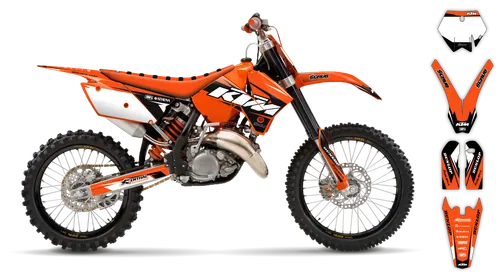 Graphics Kit - KTM - SX SX-F / XC XC-F - 2005-2006 - K7 - ST