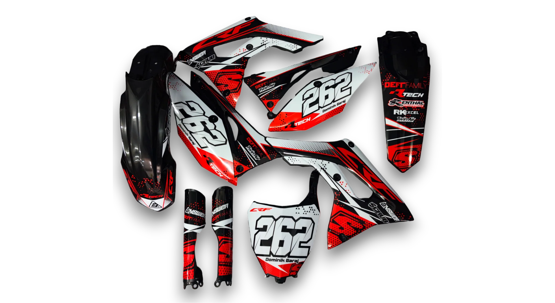 GFP - Honda - CRF 250R - 2019-2021 - Black-Alpha-ST