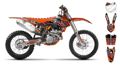 Graphics Kit - KTM - SMR Series - 2005-2007 - Em Em - ST