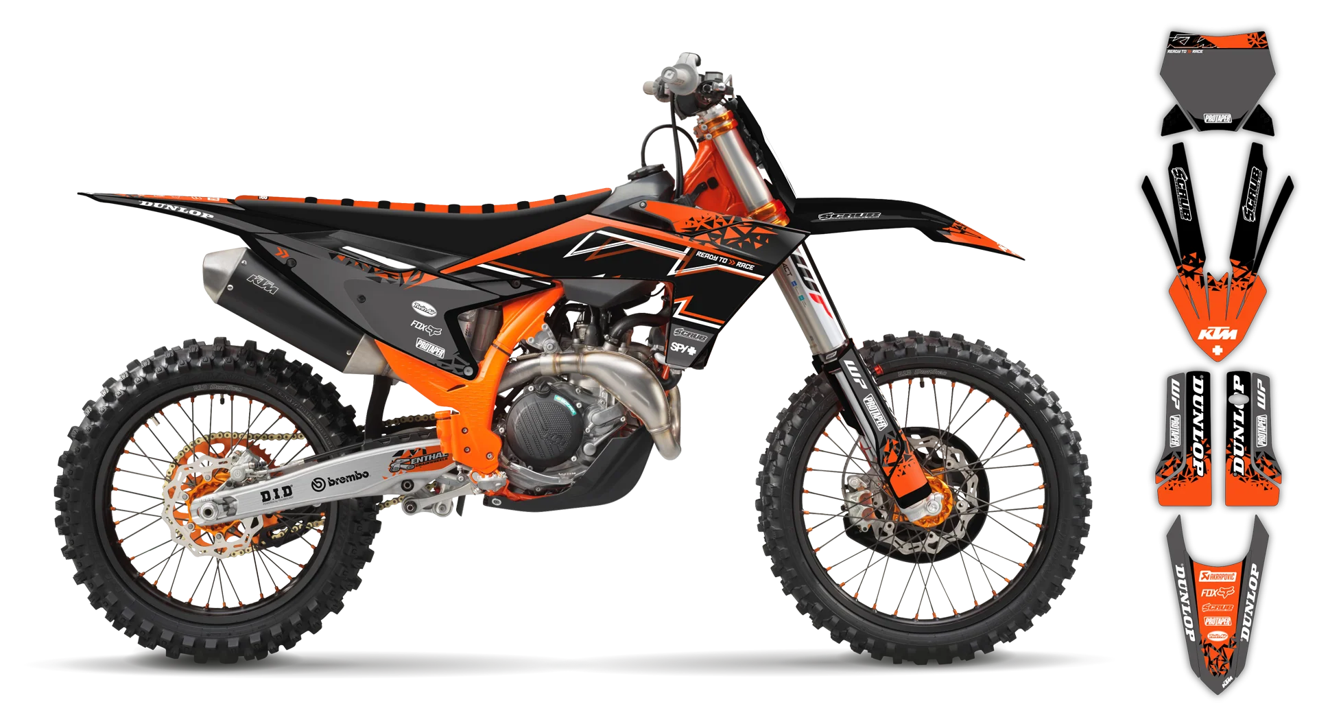 Graphics Kit - KTM - SX 50 - 2024-2025 - K6 - R5