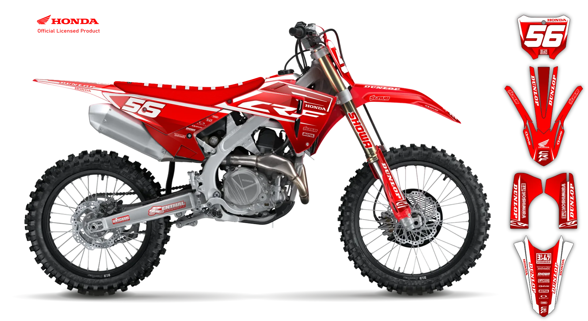 Graphics Kit - Honda - CRF 110 - 2013-2018 - SE1138 - R1