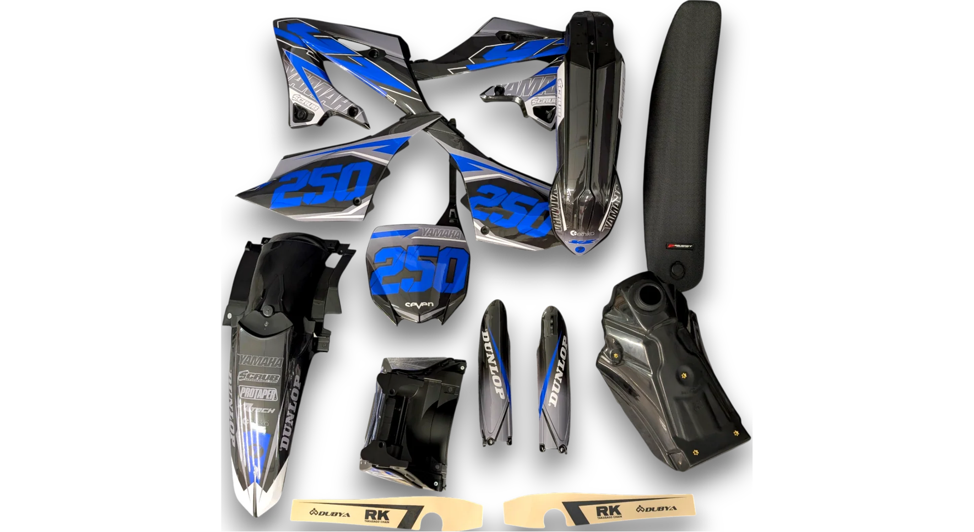 GFP - Yamaha - YZ 125 - 2015-2020 - Black-SE1086-ST