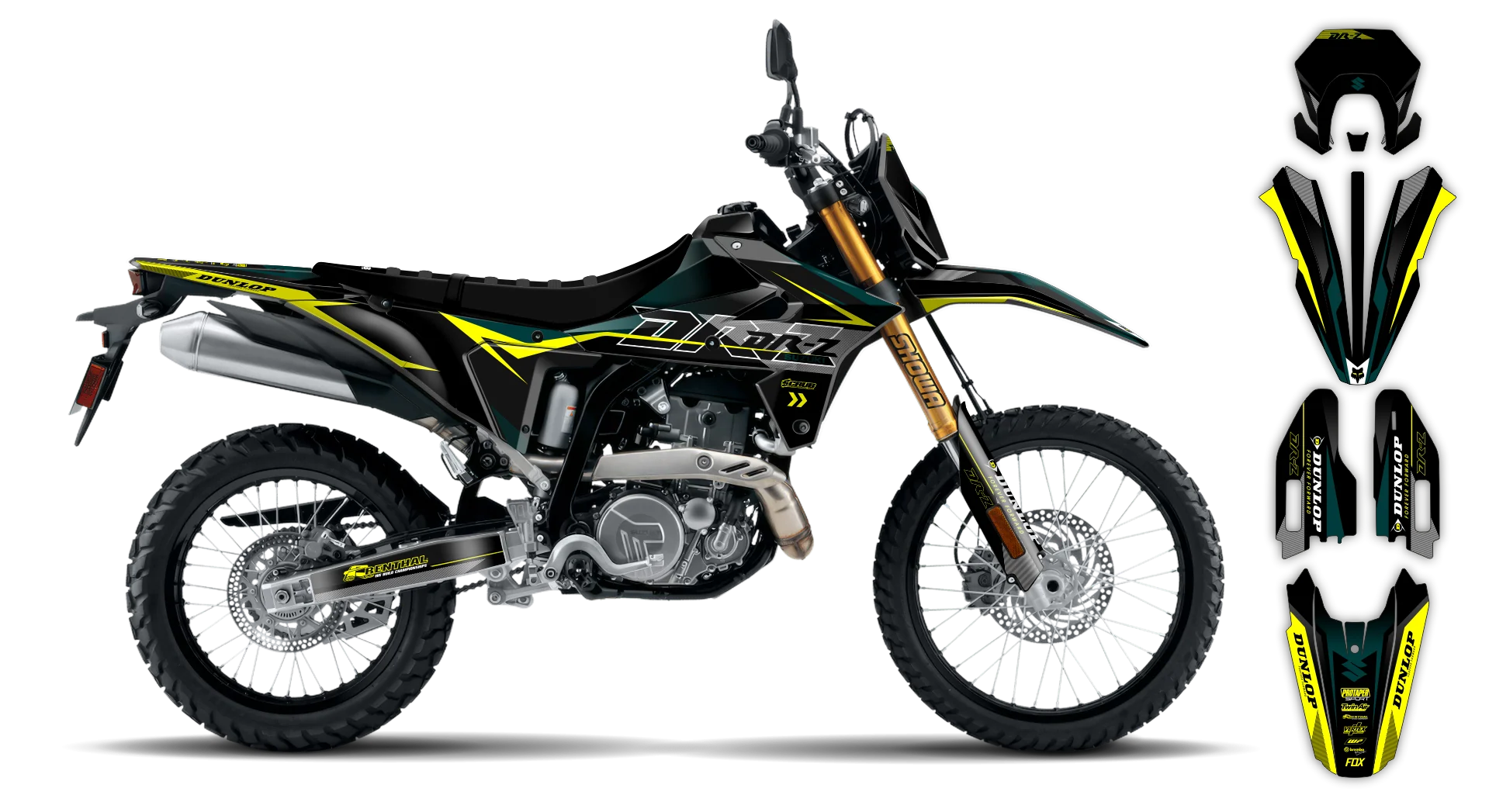Graphics Kit - Suzuki - DR-Z4S Enduro - 2025-2026 - DRZ S5 - ST