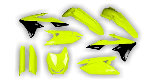 Plastics Kit - Suzuki - RMZ 250 - 2019-2025 - Full Kit - Fluo