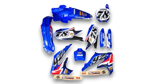 GFP - Yamaha - YZ450F - 2018-2022 - Black-Dubach-R1