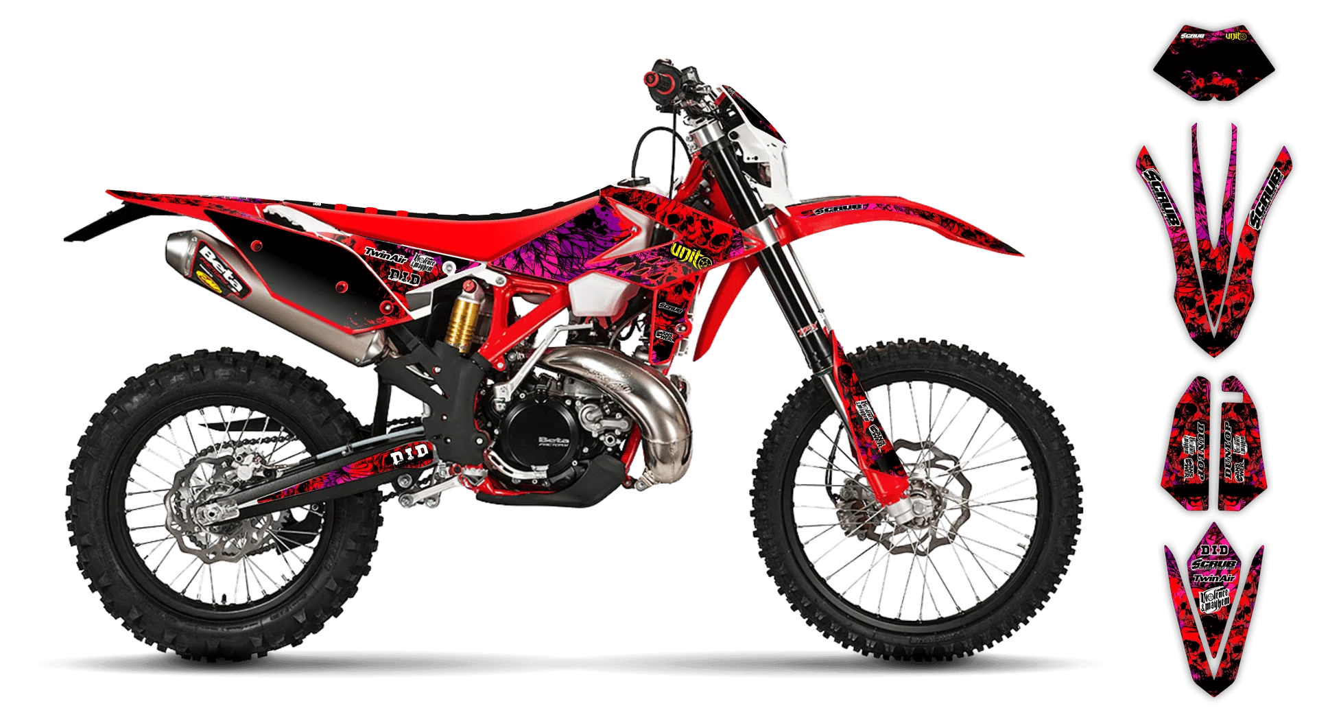 Graphics Kit - Beta - X-Trainer - 2015-2017 - Wasabi - R1