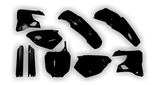 Plastics Kit - Yamaha - YZ 125 - 2000-2001 - Full Kit - Black