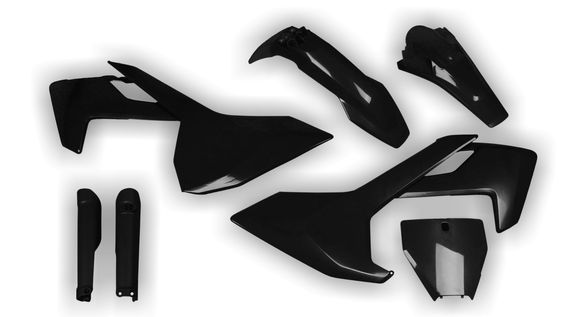 Plastics Kit - Husqvarna 14-> TX Series - TX 300 2017-2019 - Full Kit - Black