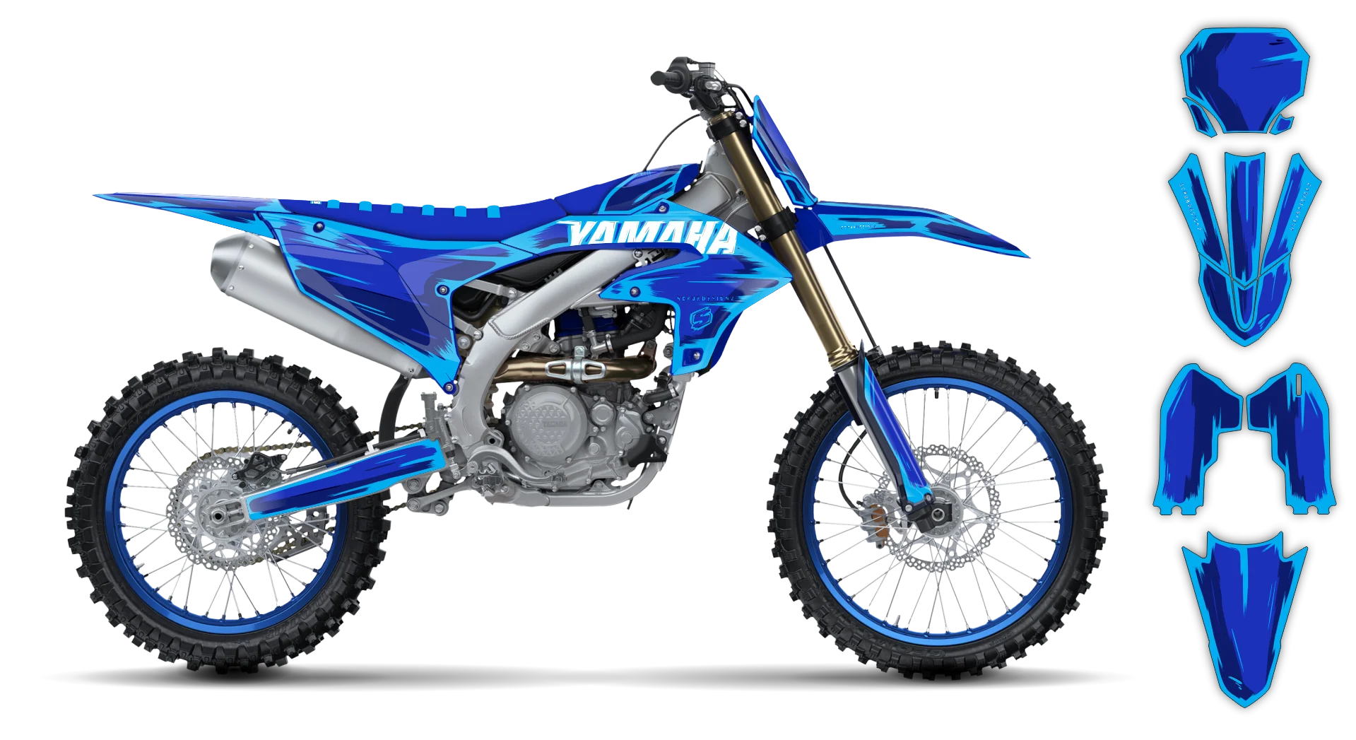 Graphic Kit - Yamaha - YZ 125 - 1991 - Artlex - R1