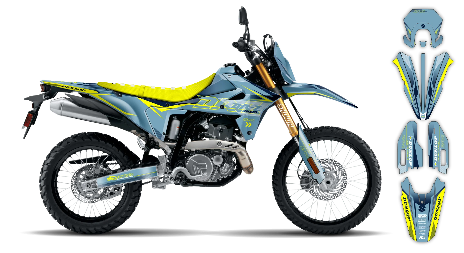 Graphics Kit - Suzuki - DR-Z4S Enduro - 2025-2026 - DRZ S5 - LE