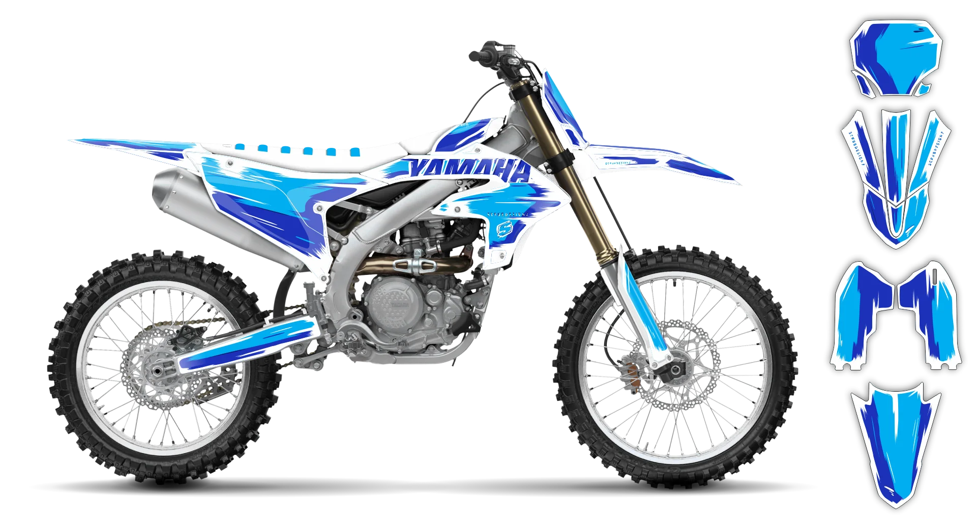 Graphics Kit - Yamaha - YZ250F - 2024-2025 - Artlex - R5