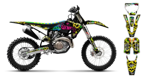 Graphics Kit - Husqvarna 14-> TC-FC-FX Series - 2019-2022 - Wasabi - ST