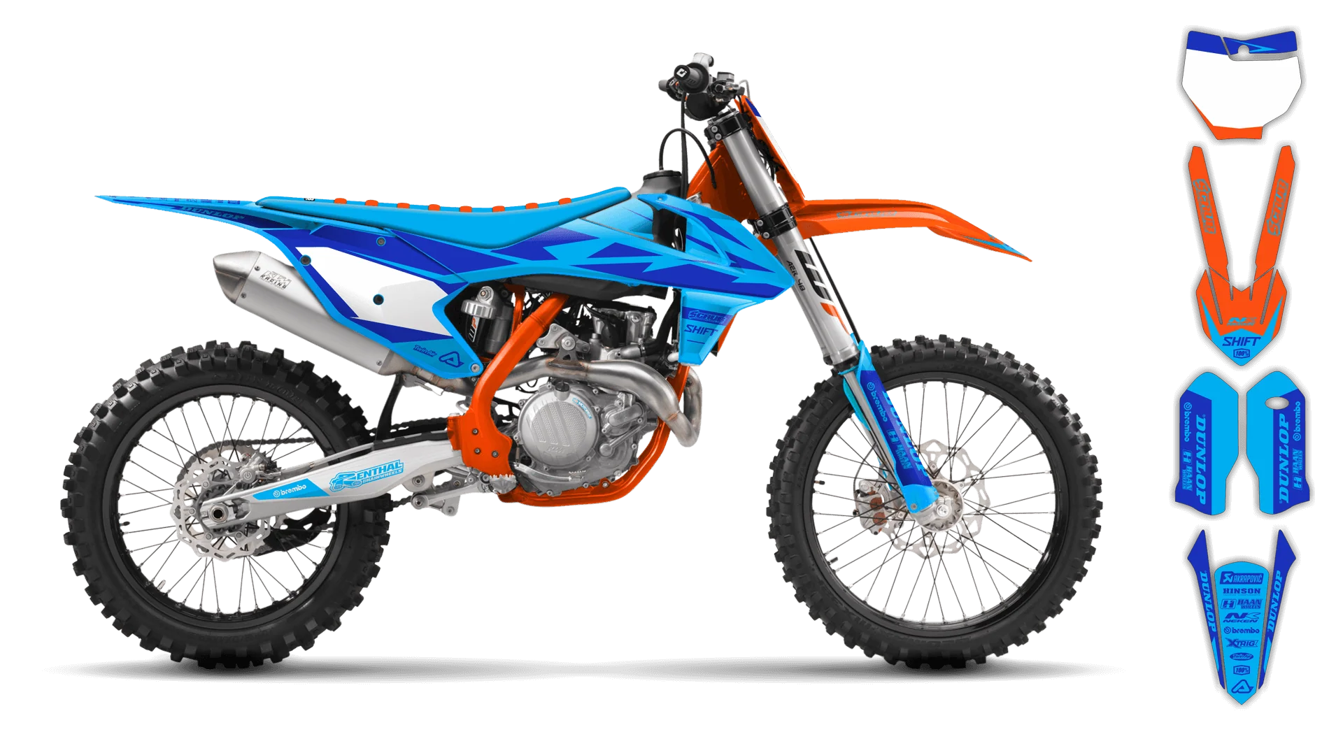 Graphics Kit - KTM - SX 50 - 2016-2023 - SE1025 - R3