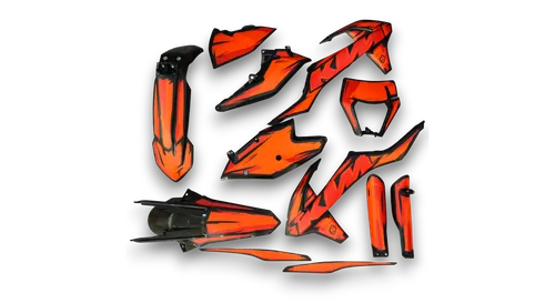 GFP - KTM - EXC EXC-F / XC-W XCF-W - 2017-2019 - Black-Artlex-E-R1