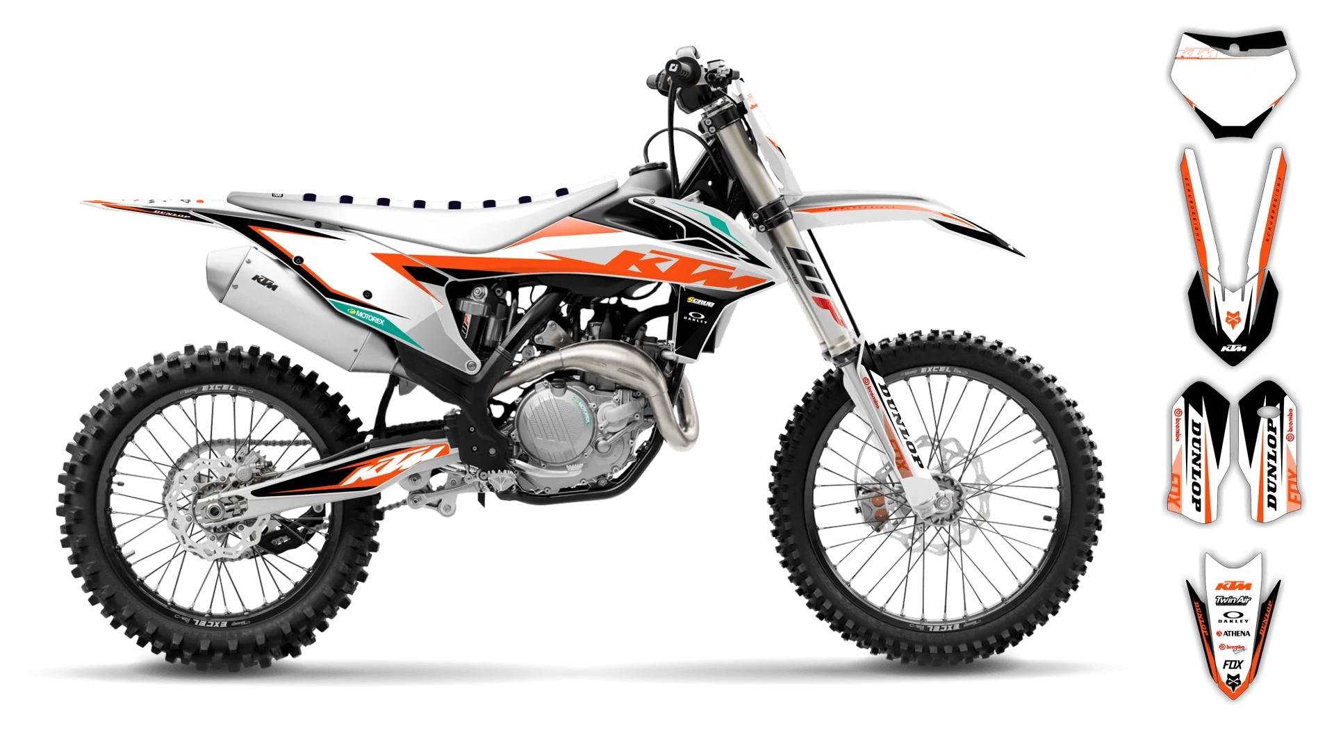 Graphics Kit - KTM - SX SX-F / XC XC-F - 2019-2022 - K-SE1083 - LE
