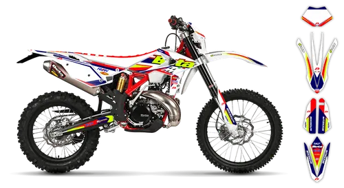 Graphics Kit - Beta - RR Series - 2006-2009 - Fluo Dusk - ST