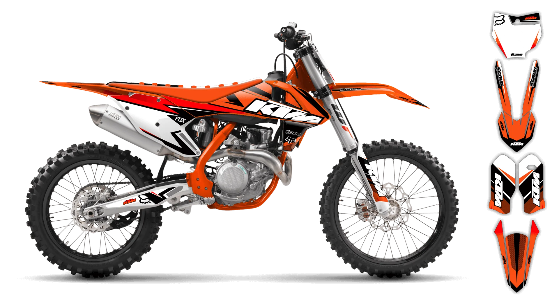 Graphics Kit - KTM - SX 50 - 2016-2023 - K14 - ST