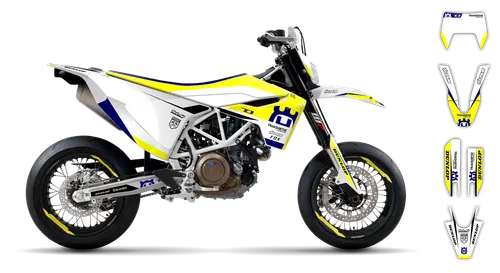 Graphics Kit - Husqvarna 14-> SM 701 - 2016-2024 - H7 - ST