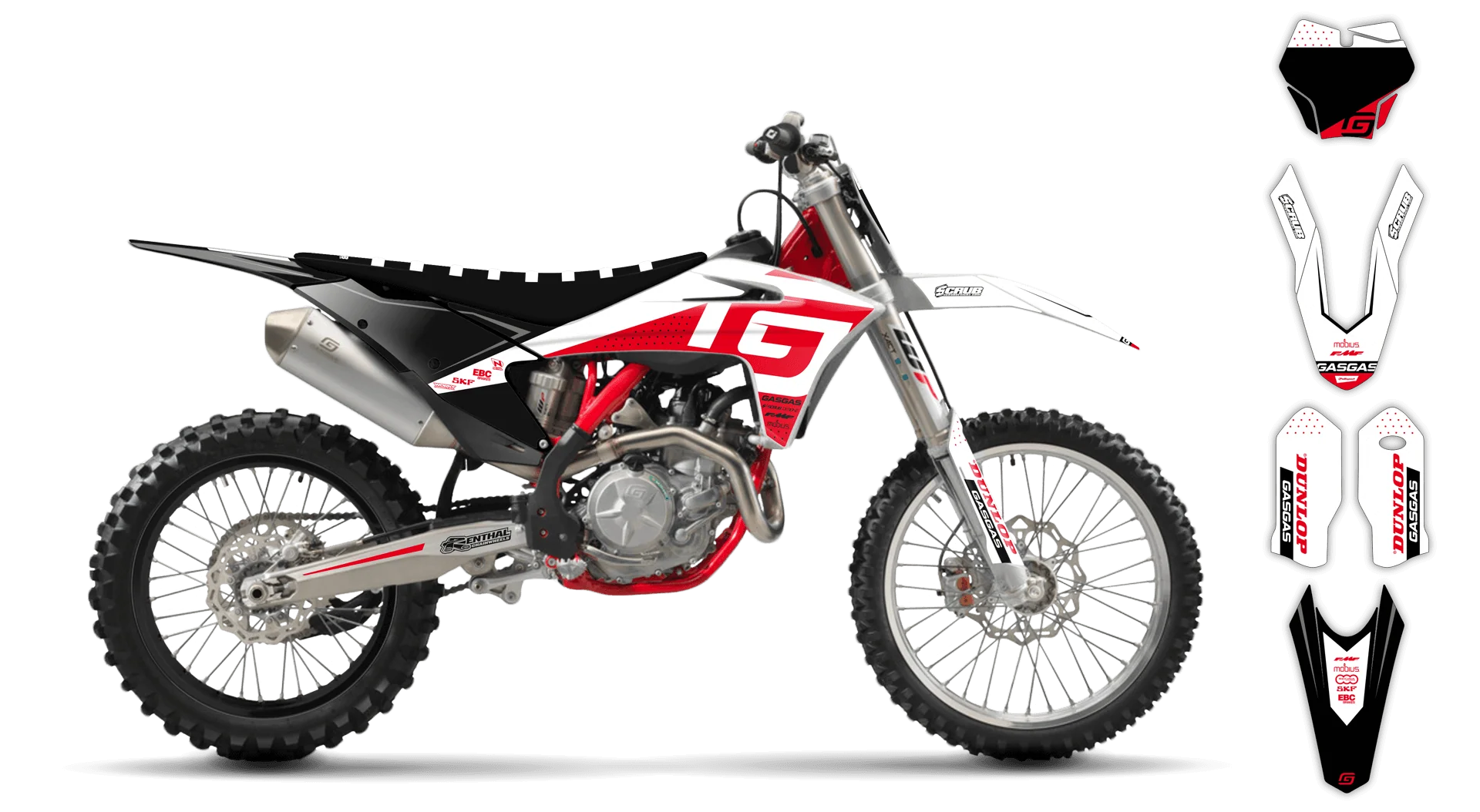 Graphics Kit - Gas Gas - MC-E 5 - 2025 - G3 - R1