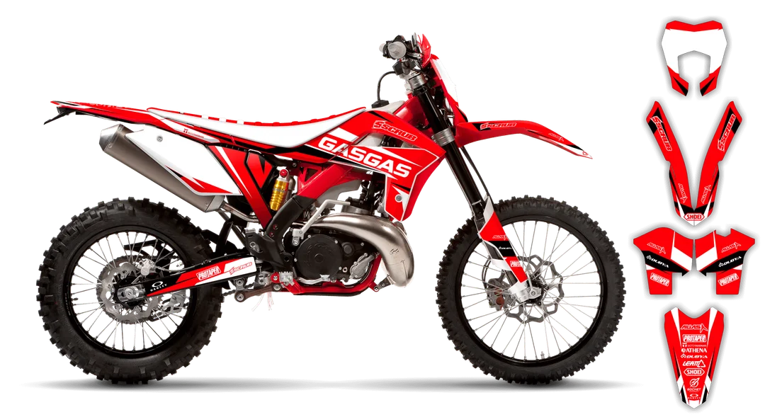 Graphics Kit - Gas Gas - EC EC-F Series - 2012-2013 4-Stroke - S1 - ST