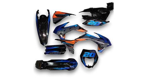GFP - KTM - EXC EXC-F / XC-W XCF-W - 2014-2015 - Black-SO8539