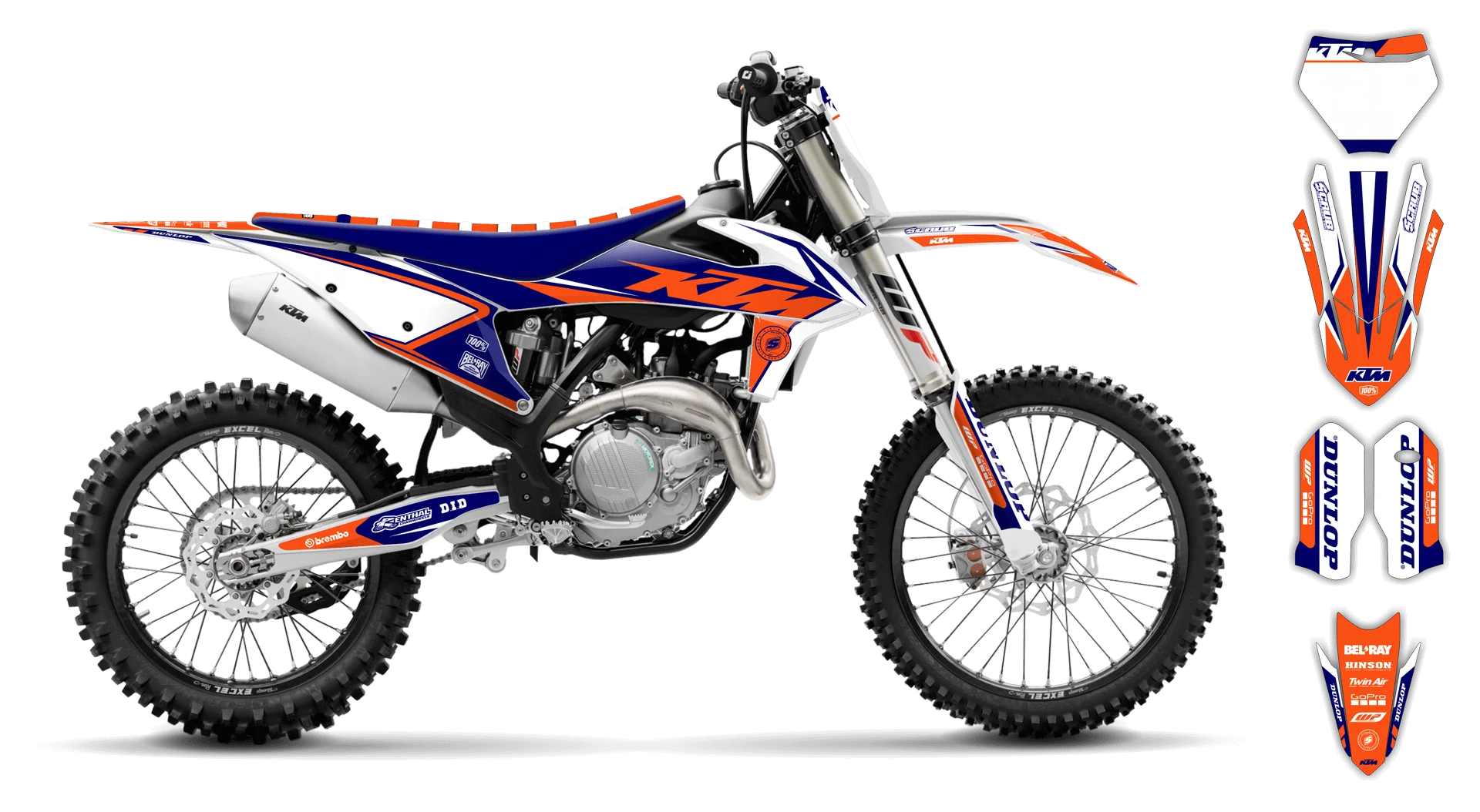 Graphics Kit - KTM - SX 50 - 2016-2023 - K17 - R2