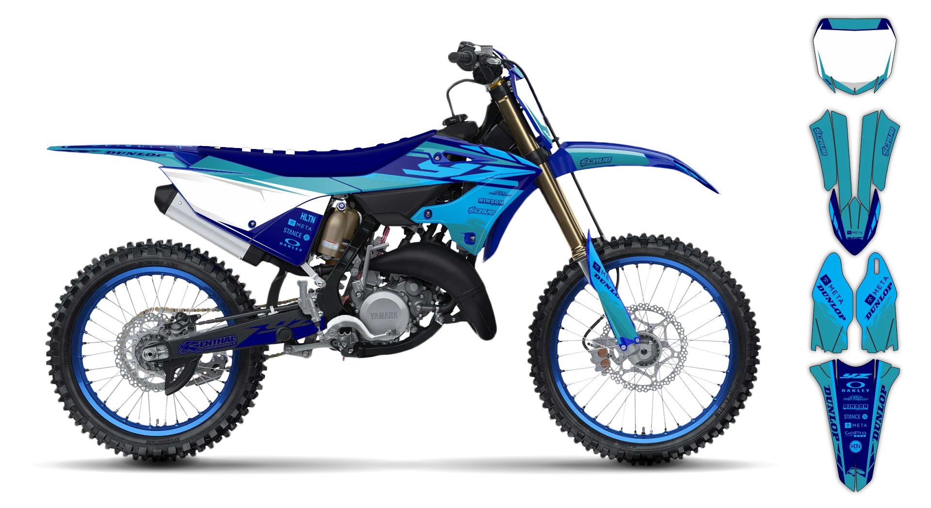 Graphics Kit - Yamaha - YZ 85 - 2022-2025 - SE1002 - R1
