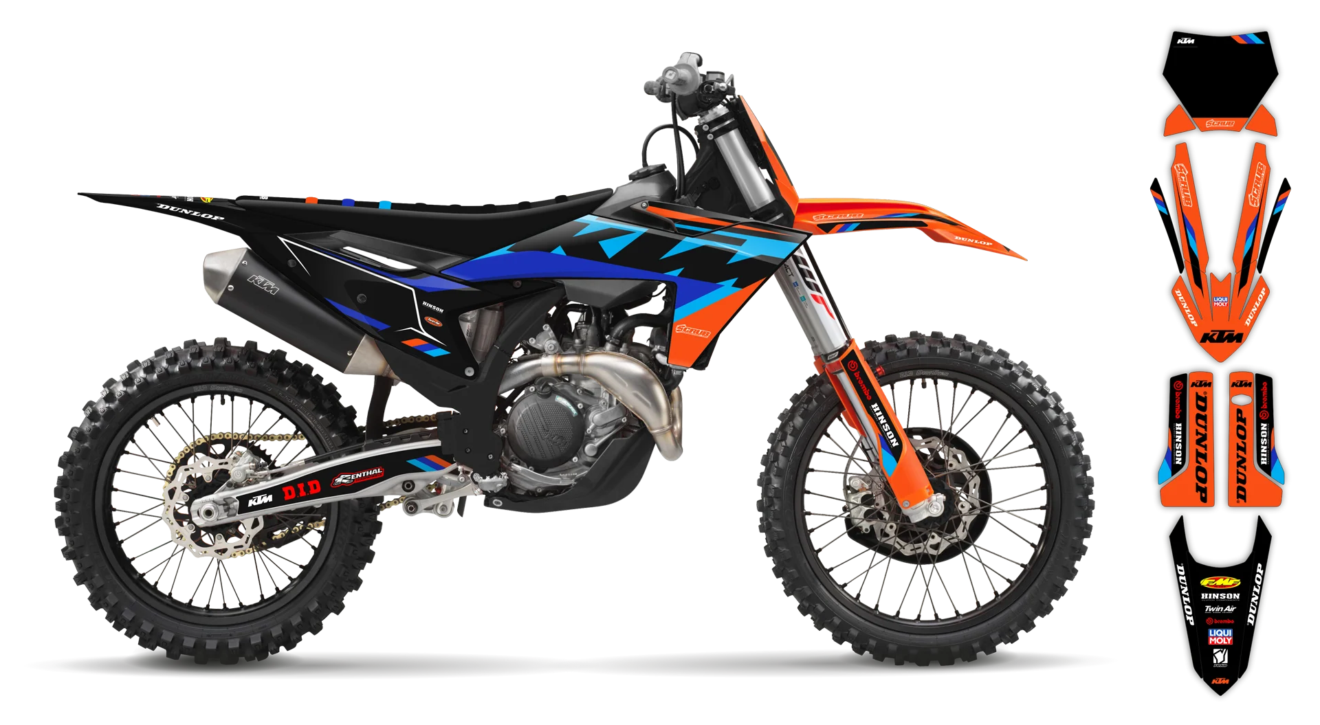 Graphics Kit - KTM - SX SX-F / XC XC-F - 2023-2024 - K-SE1072 - ST