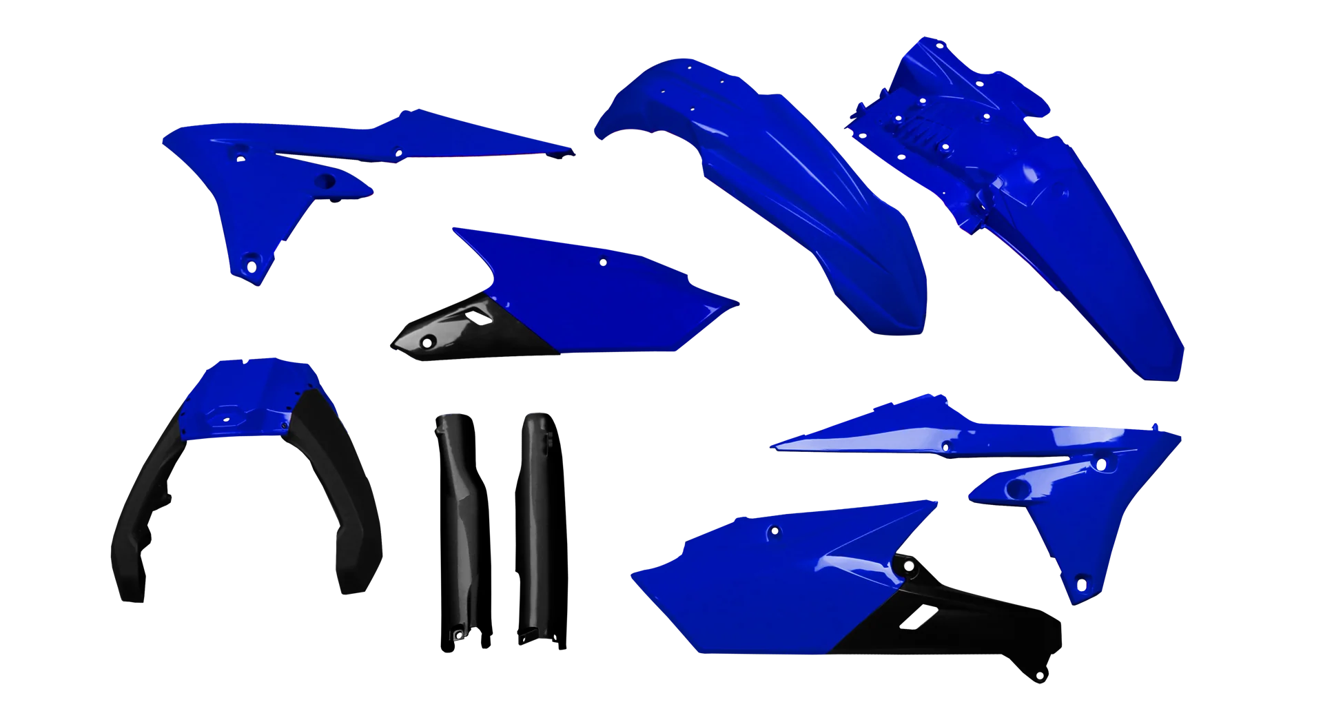 Plastics Kit - Yamaha - WR250F - 2015-2019 - Full Kit - Blue