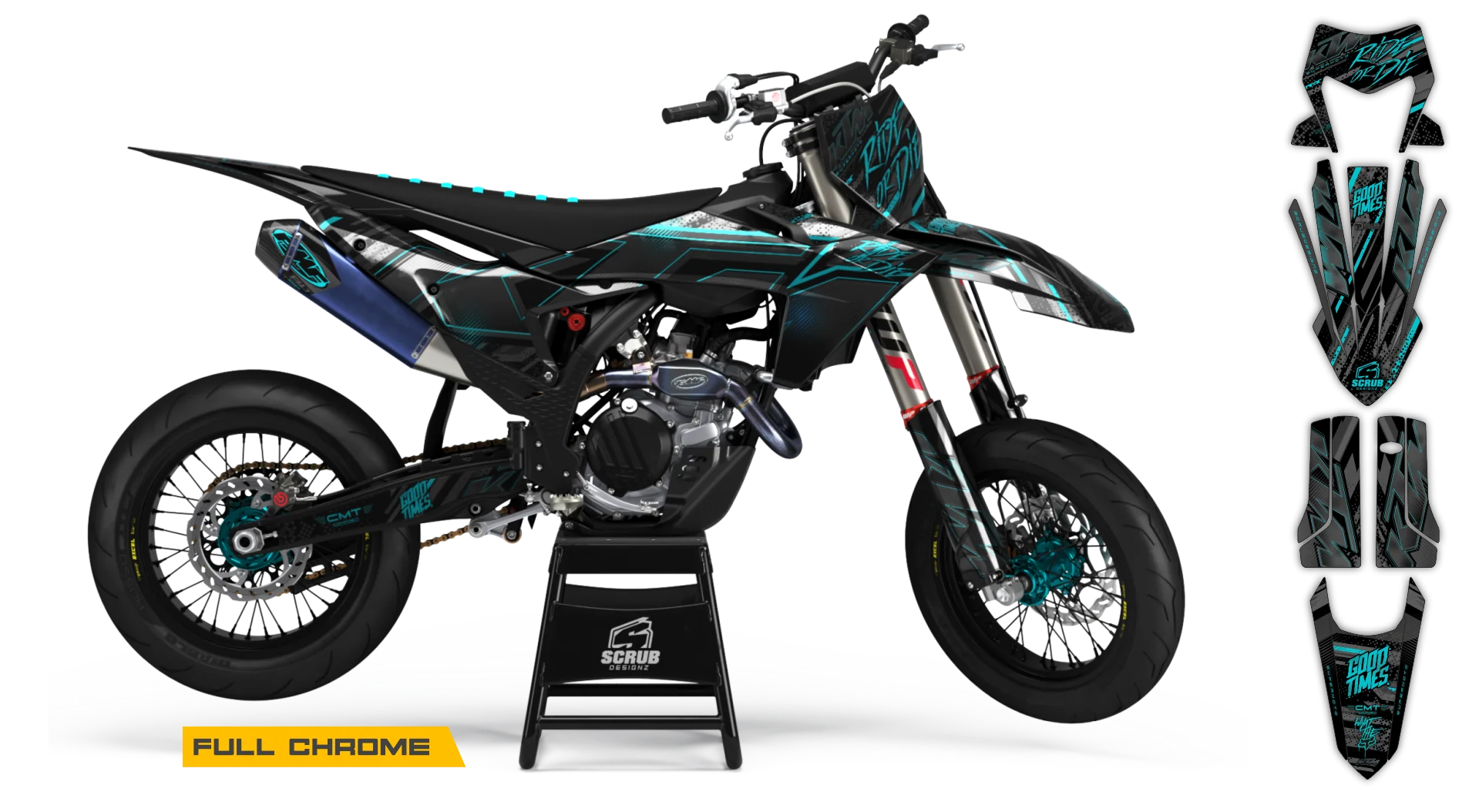 Graphics Kit - KTM - EXC EXC-F / XC-W XCF-W - 2024-2025 - Robtylen - R3