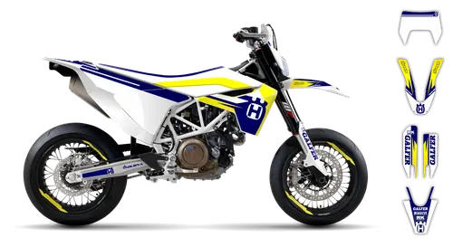 Graphics Kit - Husqvarna 14-> EN 701 - 2016-2024 - H11 - ST