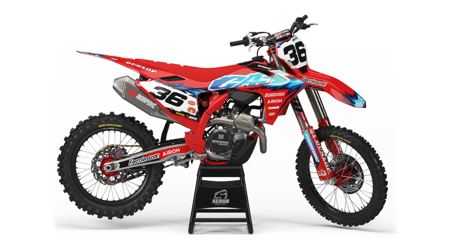 Graphics Kit - Gas Gas - MC 65 - 2024-2025 - G5 - R2