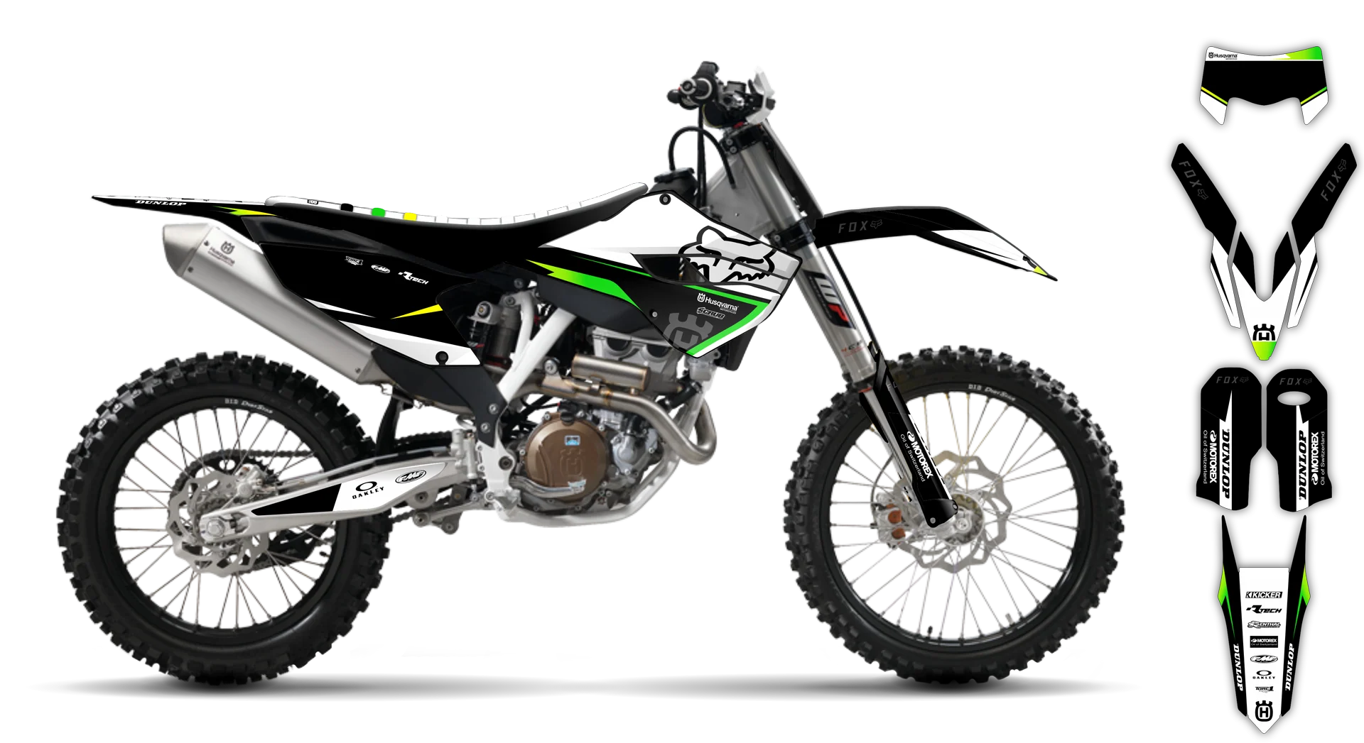 Graphics Kit - Husqvarna 14-> TE-FE Series - 2016 - H-SE1068 - R1