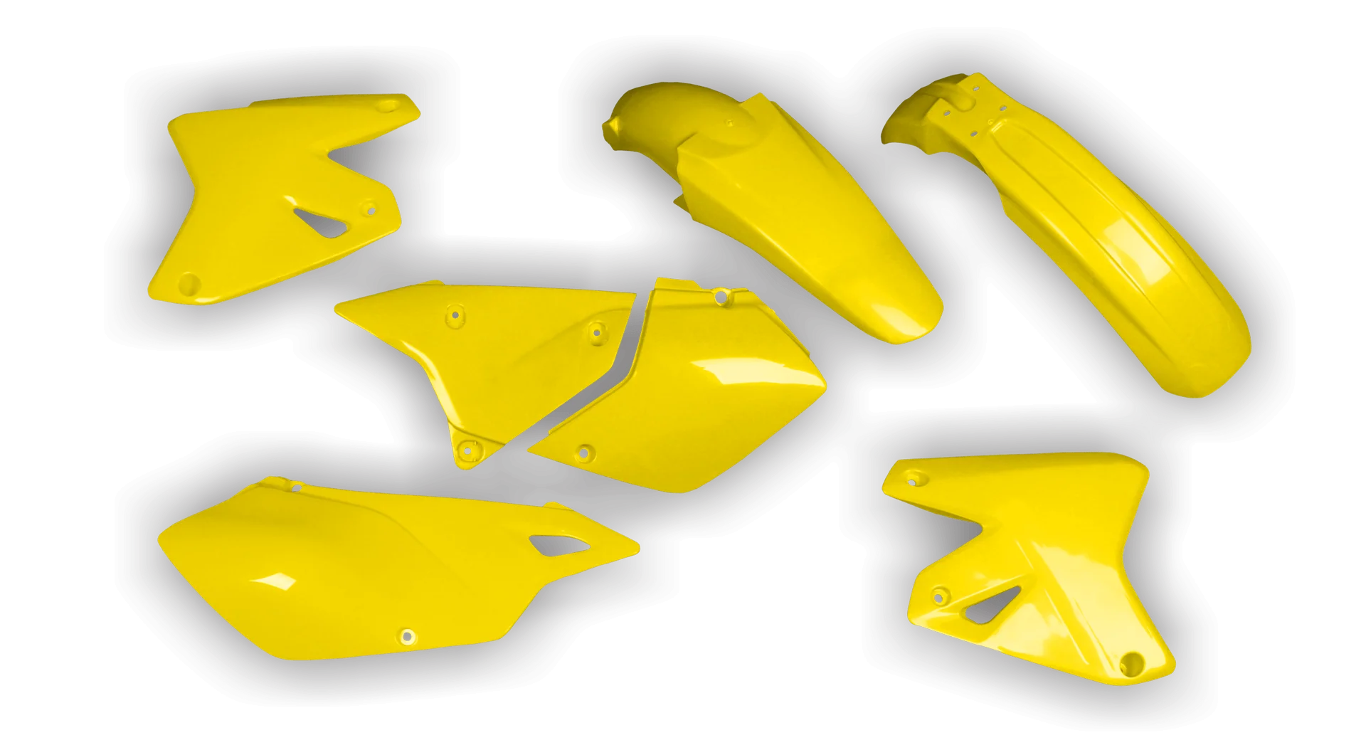 Plastics Kit - Suzuki - DRZ 400 Enduro - 1999-2024 - Full Kit - Yellow