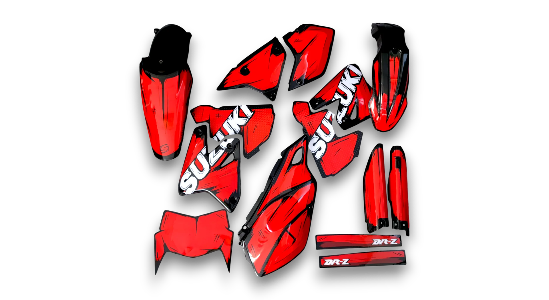 GFP - Suzuki - DRZ 400 SM - 1999-2024 - Black-Artlex-E-ST
