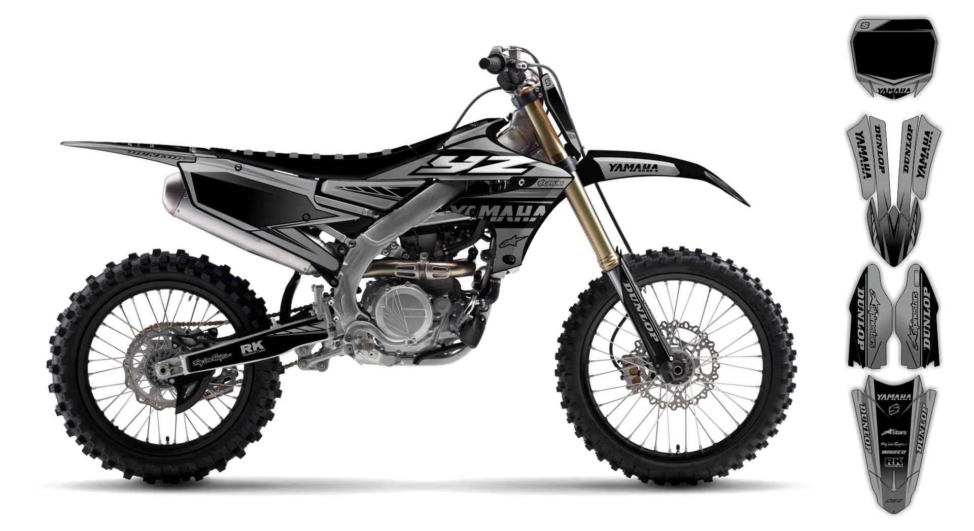 Graphics Kit - Yamaha - YZ250F - 2019-2023 - Boognish - R3