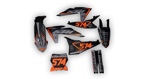 GFP - KTM - SX SX-F / XC XC-F - 2025 - Black-K17-ST