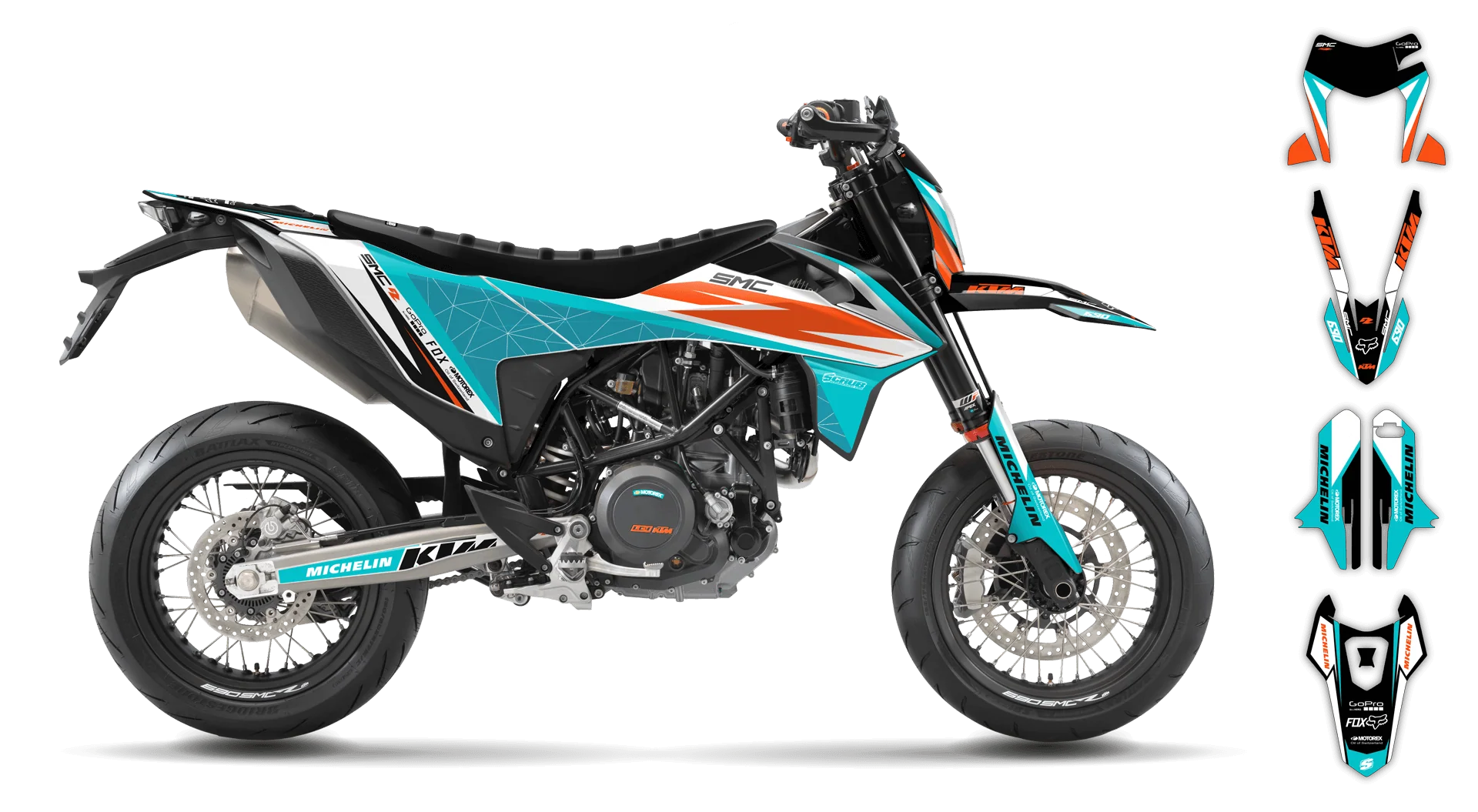 Graphics Kit - KTM - ENDURO 690R - 2019-2024 - SE1053 - LE
