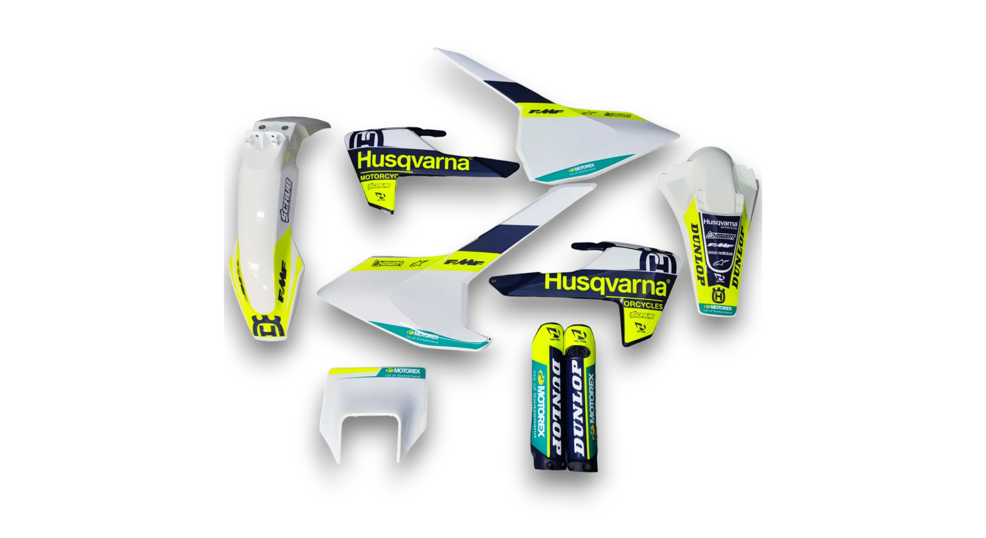 GFP - Husqvarna 14-> TE-FE Series - 2017-2019 - White-SO11333