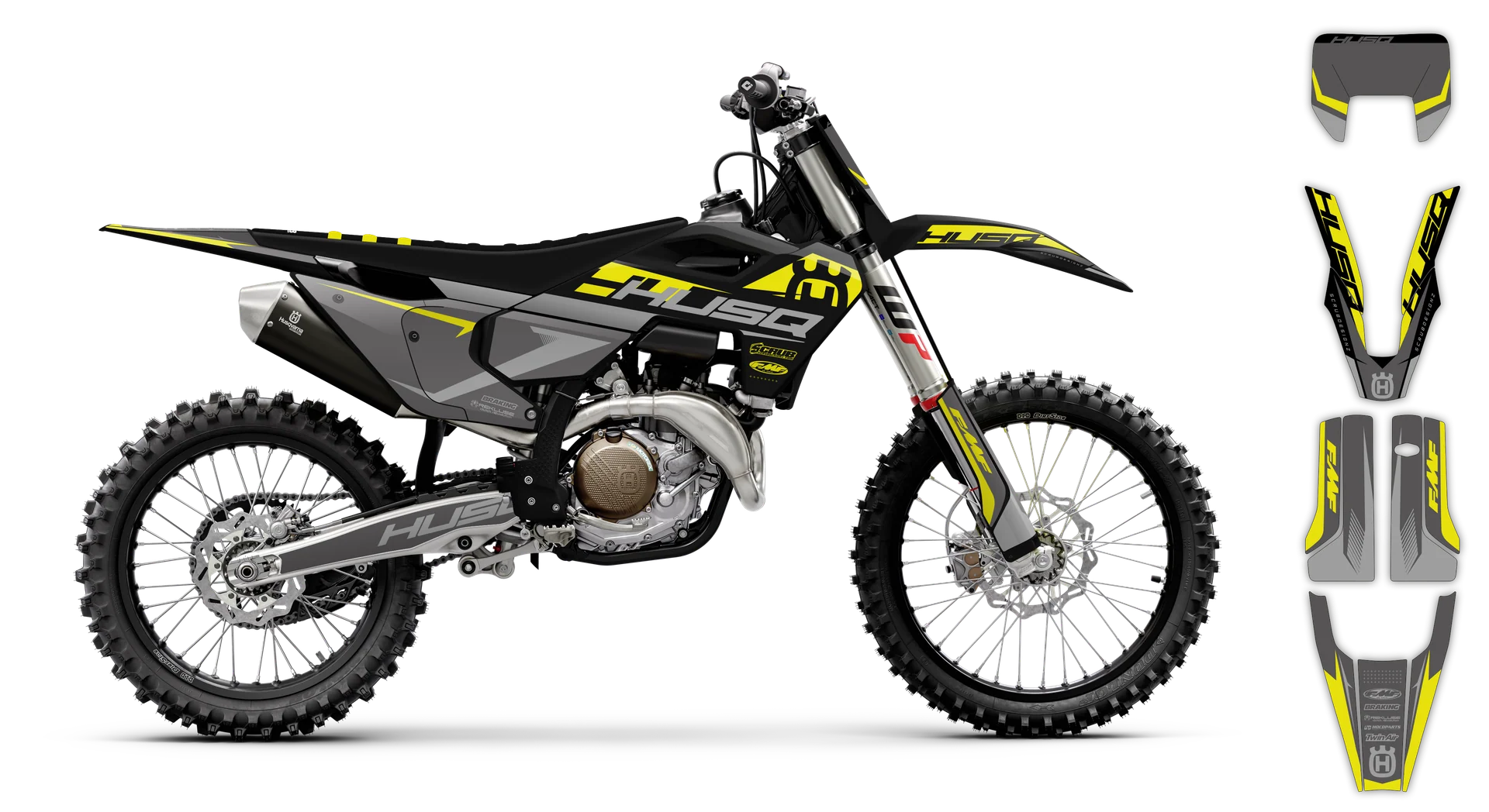Graphics Kit - Husqvarna 14-> TE-FE Series - 2025 - H-SE1100 - R4