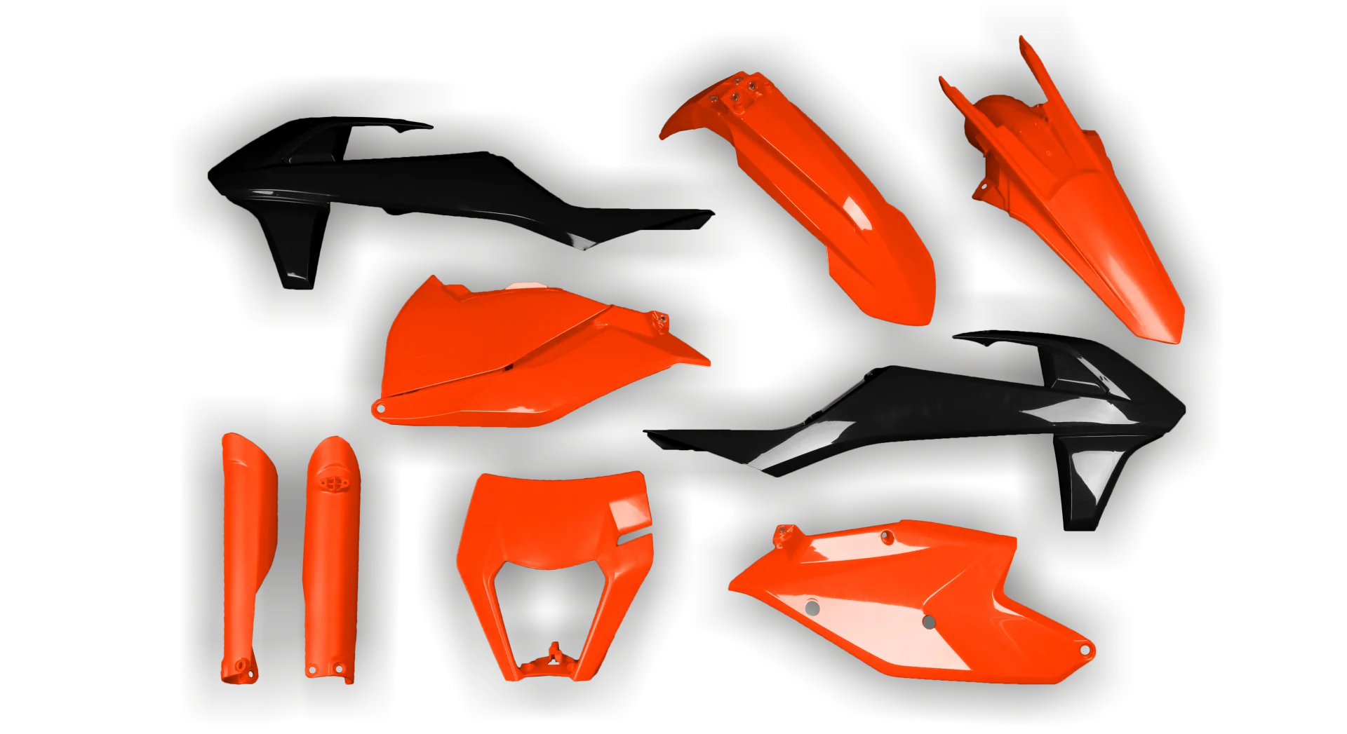 Plastics Kit - KTM - EXC EXC-F / XC-W XCF-W - 2017-2019 - Full Kit - OEM 1