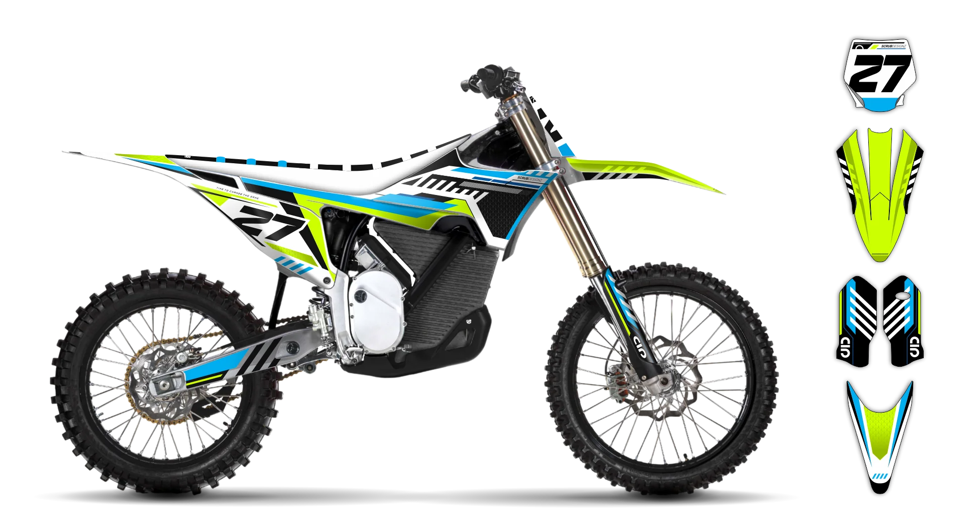 Graphics Kit - Stark - Varg SM - 2025-2026 - Fluo SE1130 - LE