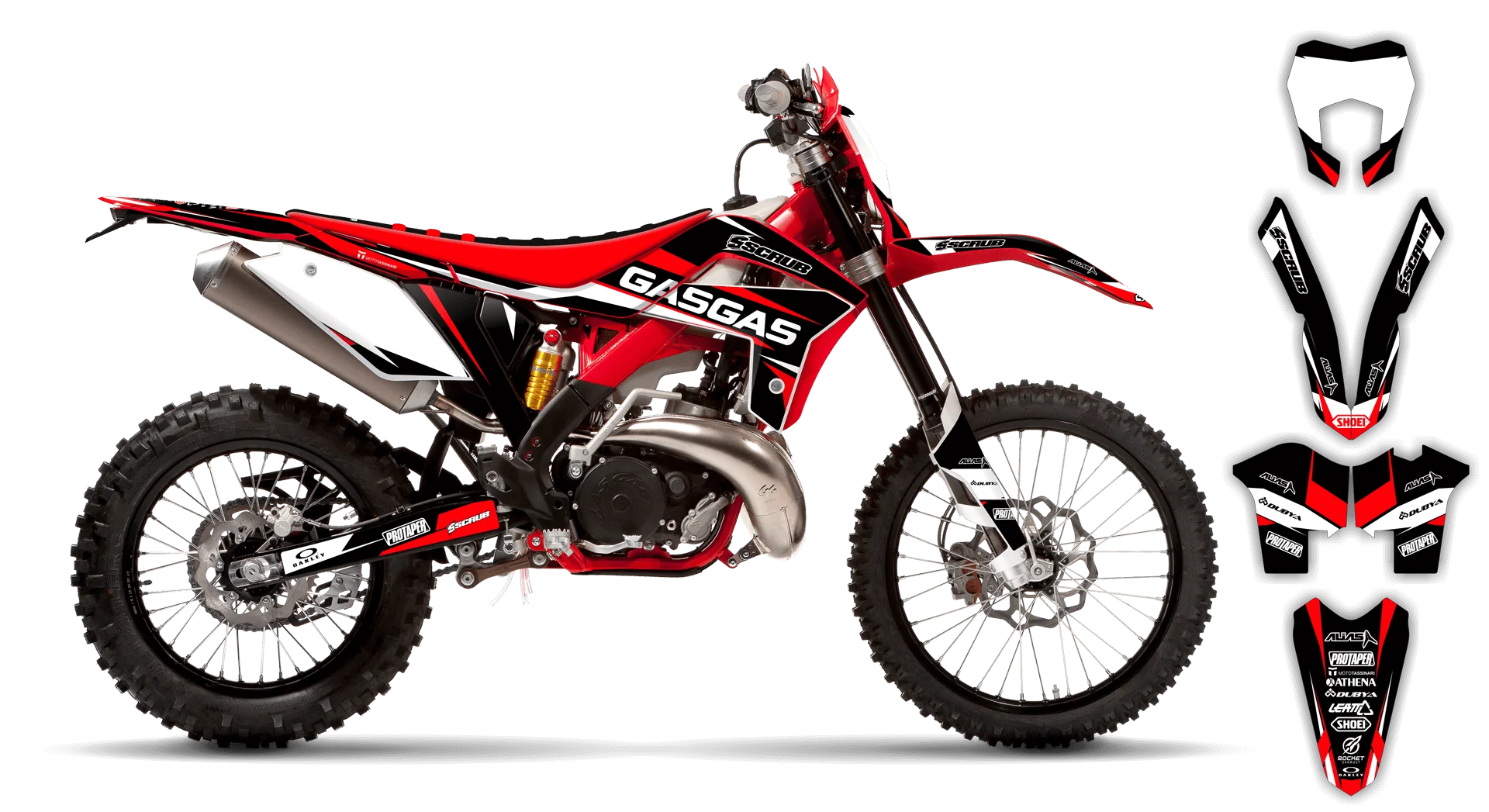 Graphics Kit - Gas Gas - EC EC-F Series - 2014-2017 - S1 - LE