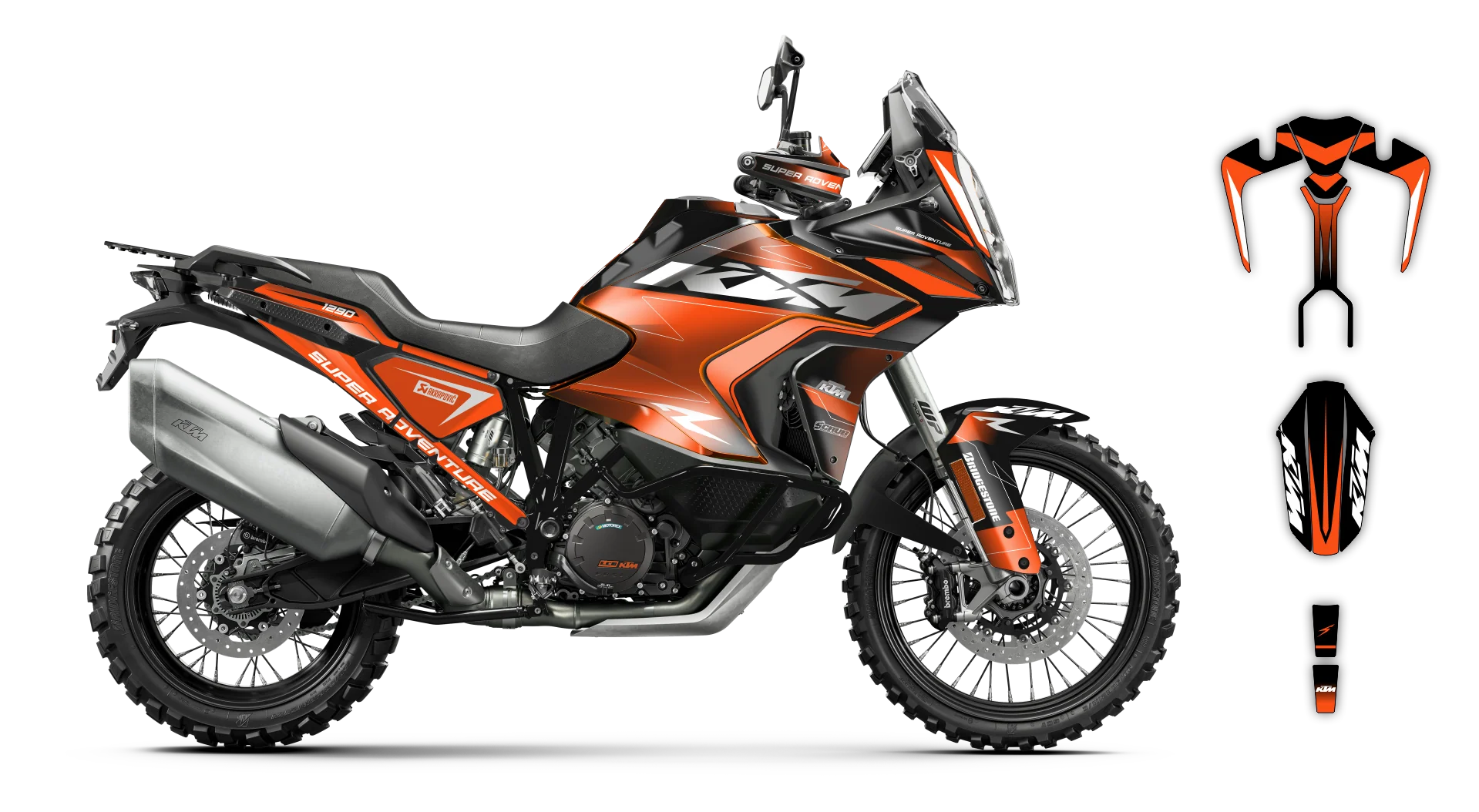Graphics Kit - KTM - 1290 SUPER ADVENTURE S - 2021-2023 - K-SE1109 - R3